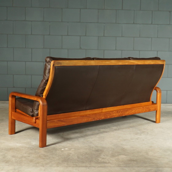 Image 1 of Dänisches Dreisitzersofa - L. Olsen & Son - Teakholz - 1960er Jahre