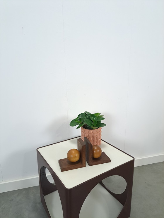 Image 1 of Ancien serre-livres en bois