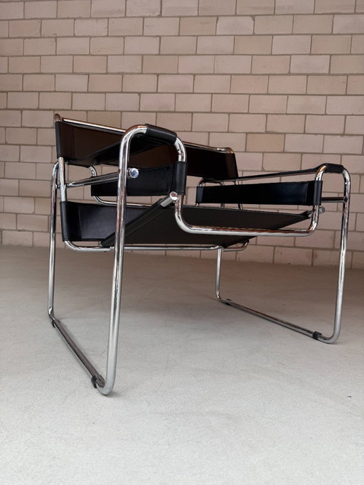 Vintage Wassily stoel van Marcel Breuer