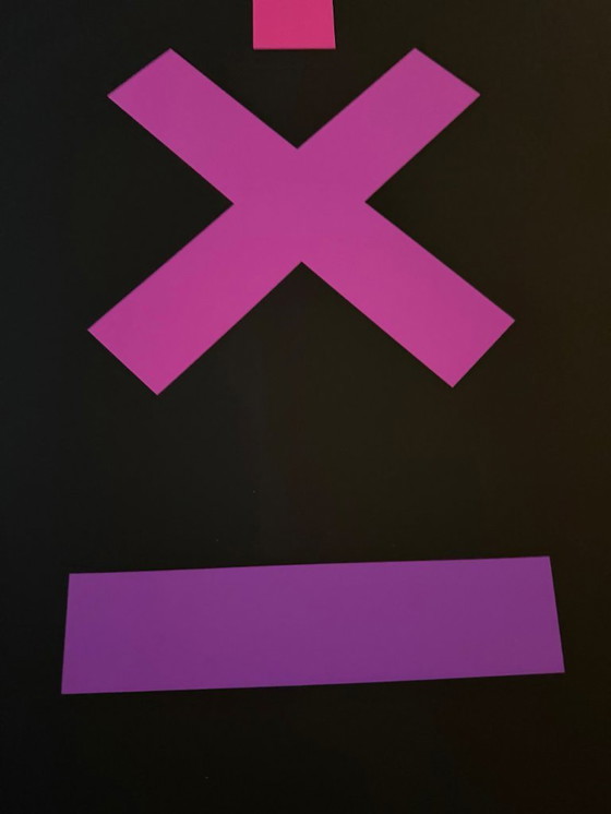 Image 1 of Almir Mavignier (1925-2018),  Poster for the exhibition Meißner Edition (addition permutation subtraktion auflösung), 1973, Prin