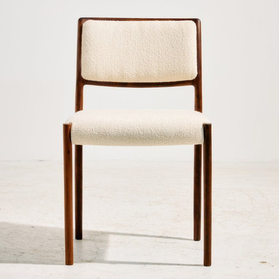 Image 1 of MK11454 Sedia da pranzo modello 80 in palissandro restaurato di Niels O. Møller per J.L. Møllers Møbelfabrik, set di 2