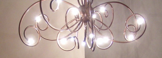 Image 1 of Ben Demmers bronze-colored chandelier design