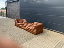 2x De Sede Terrazza DS-1025 (Right & Left Element) Cognac