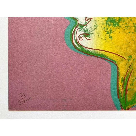 Image 1 of Edición limitada de la litografía CMOA de Andy Warhol | Retrato Pop Art "Alejandro Magno"