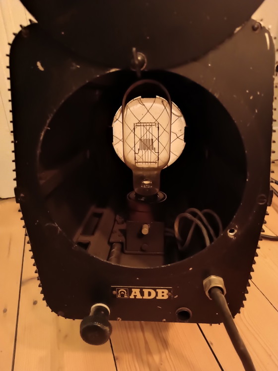 Image 1 of Vintage theater spotlight - floor lamp - ceiling lamp