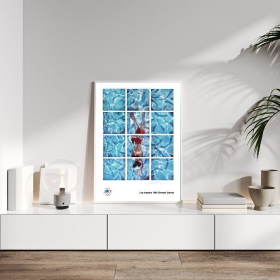 Image 1 of Tuffatore in piscina - David HOCKNEY 1984 - Poster 70 × 100 cm