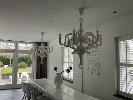 2x MOOOI Paper Chandelier L