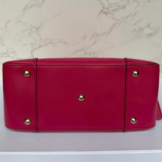 Bolso satchel Gucci Diamanté de piel rosa – Bolsos de hombro (photo 8 of 23)