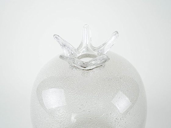 Image 1 of Glass vase in the shape of a pomegranate, Danish design, 1970s, made in Denmark
