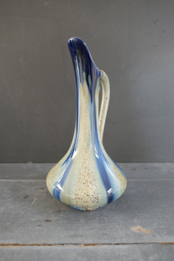 Image 1 of Art Deco vaas Faiencerie de Thulin België