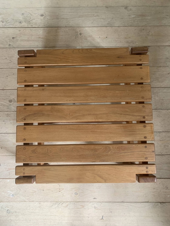 Couchtisch aus massiver Ulme aus den 80er Jahren – Couchtische, Wood, Scandinavian (photo 6 of 9)