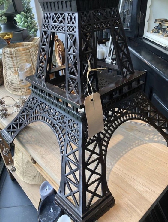 Image 1 of Neue Tafellampe Eichholtz Eiffel XXL in Bronze-Finish Eiffeltoren 110 hoch