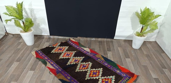 Image 1 of Tapis marocain tradicional en laine 200cmx100cm