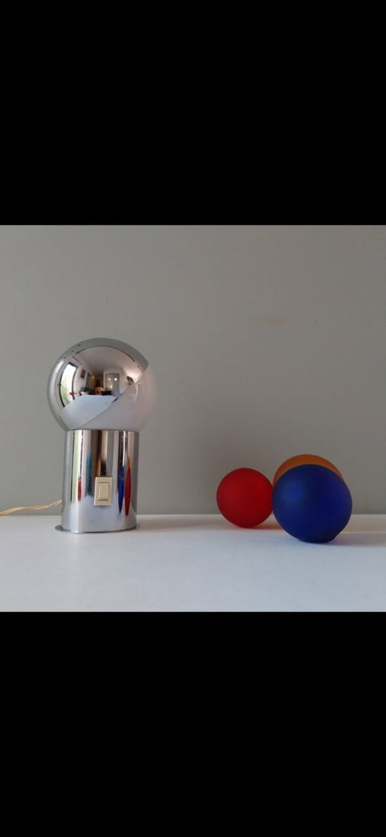 Image 1 of Vintage Space Age Tafellamp – Reggiani Stijl
