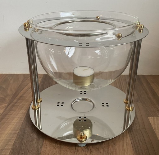 Bodum - Redondo - Bombonera de cristal vintage con soporte de metal, diseño de Carsten Jörgensen incl. caja