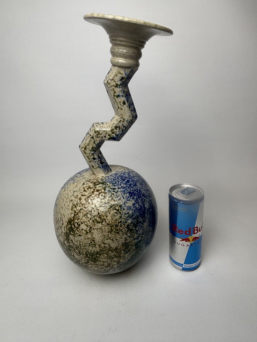 Sculpture en céramique – Objet unique en céramique d'atelier (1970–1990)