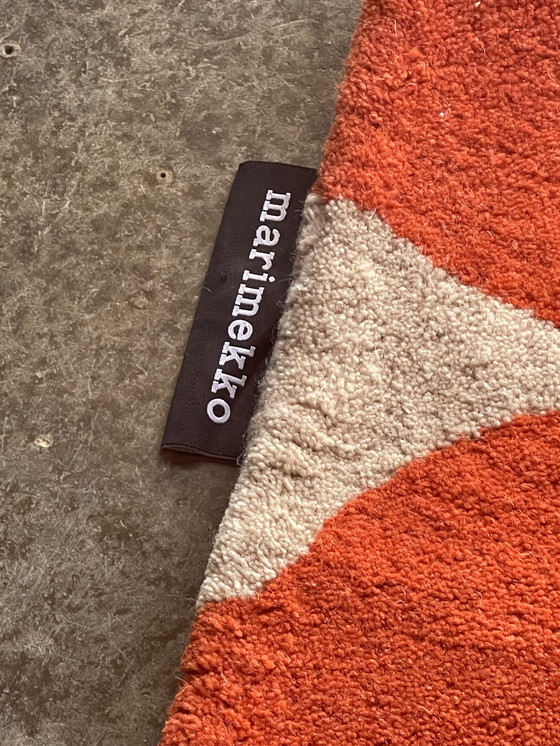 Image 1 of Brink and Campman carpet Unikko orange 