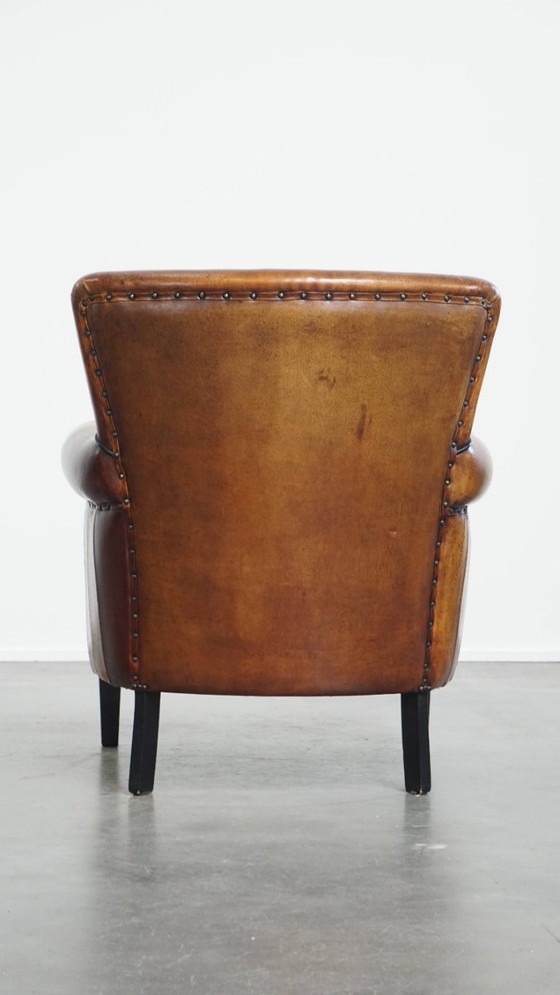 Image 1 of Klassieke schapenleren armchair