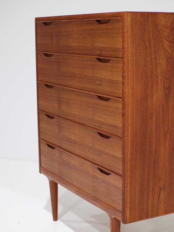 Cassettiera Tallboy Teak Danese Anni '60 Vintage – Cassettiere, Wood (photo 6 of 15)