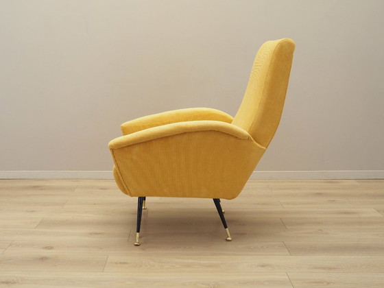 Image 1 of Poltrona gialla, design italiano, anni '70, produzione: Italia
