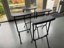 4x Magis - Officina barkruk H75 polypropylene zink/zwart