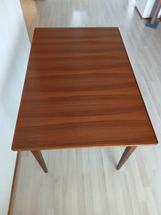 Image 1 of Teak Dining Table – Topform – Extendable - Vintage
