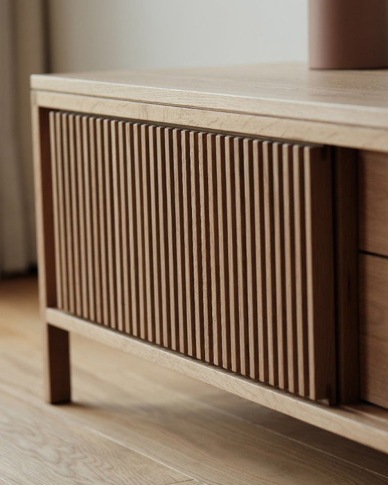 Image 1 of Formosus Home mueble multimedia/TV, roble, hecho a mano