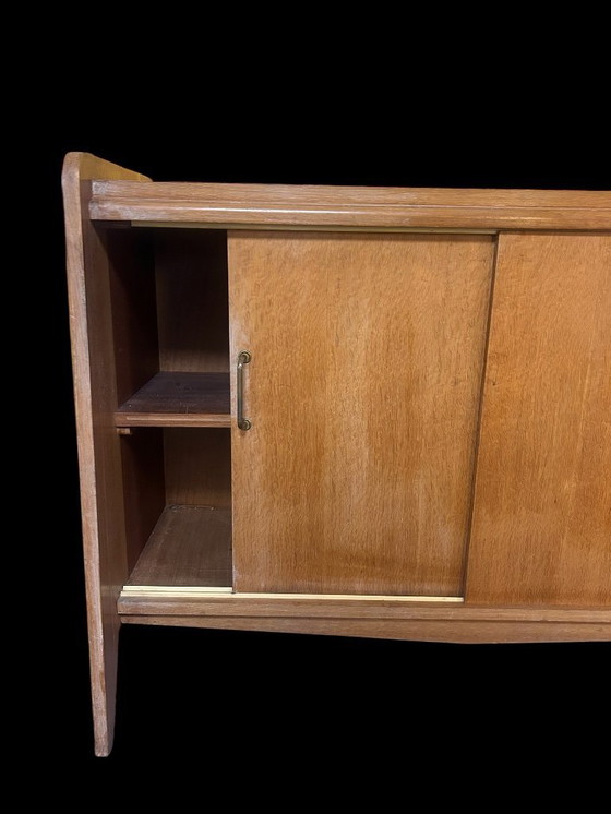 Image 1 of Oak sideboard with compass legs, 1950