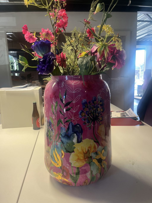 Vaso di fiori vintage