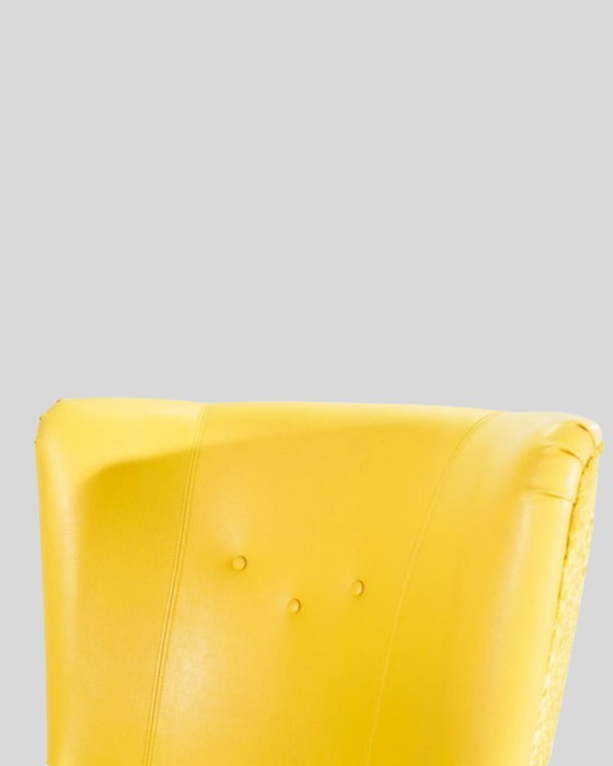 Image 1 of Bellissima poltrona con braccioli in stile vintage del noto marchio olandese Satelliet.