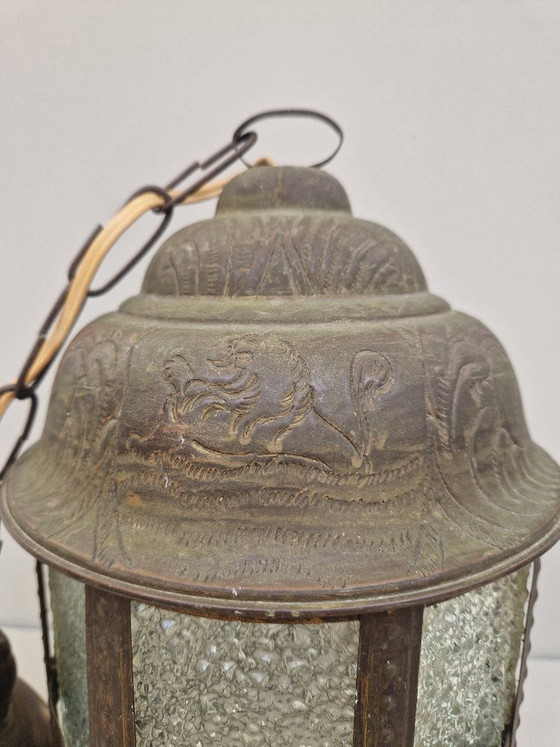 Image 1 of Suspension vintage en cuivre
