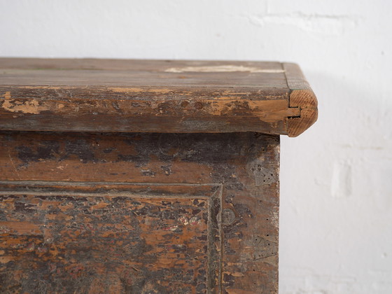 Coffre ancien en bois massif (Année 1830) #34 – Armoires de rangement, Rustic (photo 28 of 40)