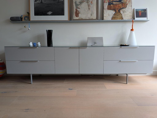 Buffet à structure Pastoe, 270 cm de long, 71 cm de haut