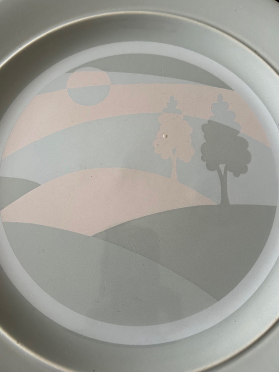 Image 1 of Platte aus Salins Steingut