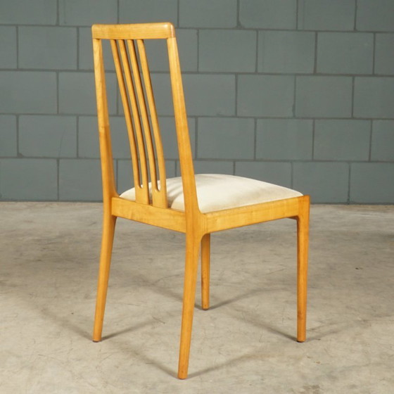 Image 1 of Set van 6 eetkamerstoelen – Lübke – jaren 70