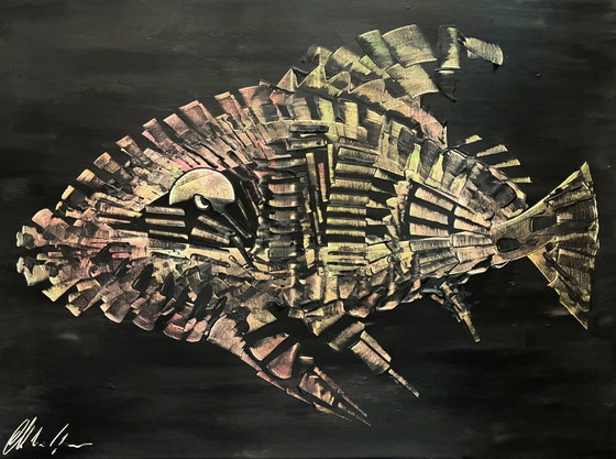 Fish2 – Paintings & Drawings, Canvas (photo 7 of 13)