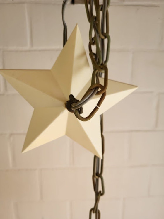 Image 1 of Vintage Pearlshade lamp XL, oranje, in de stijl van Rispal, jaren 60