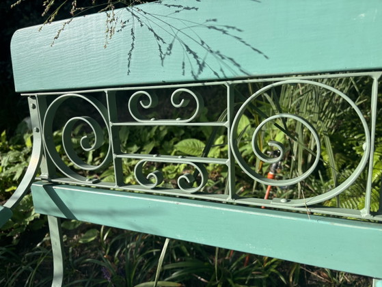 Sedie Garpa Provence + panca Boulogne – Sedie da giardino, Wood, Iron (photo 4 of 13)