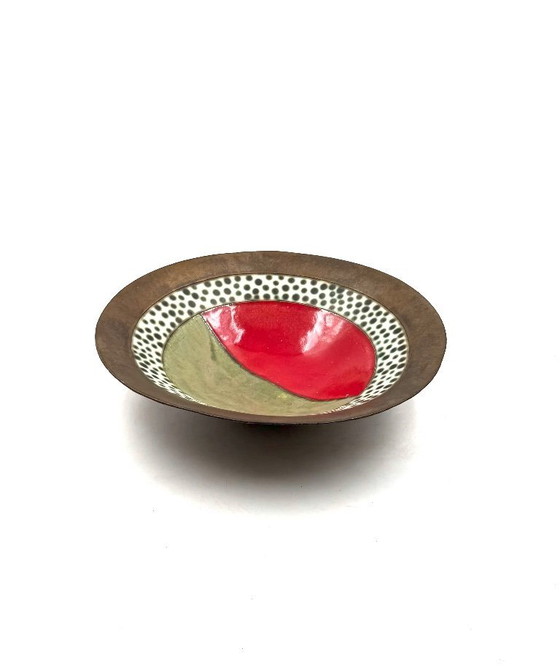 Image 1 of Mid-century modern ceramic bowl, France 1970s