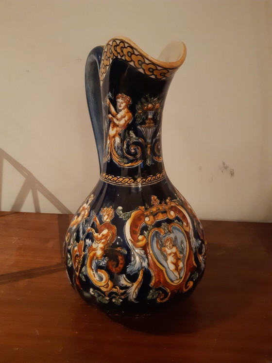 Vintage Gien Vase – Ceramic (photo 4 of 6)