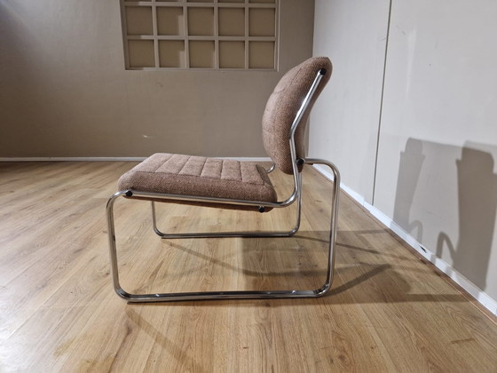 Image 1 of Chaise Vintage - Chaise - Marron - Tissu - Design