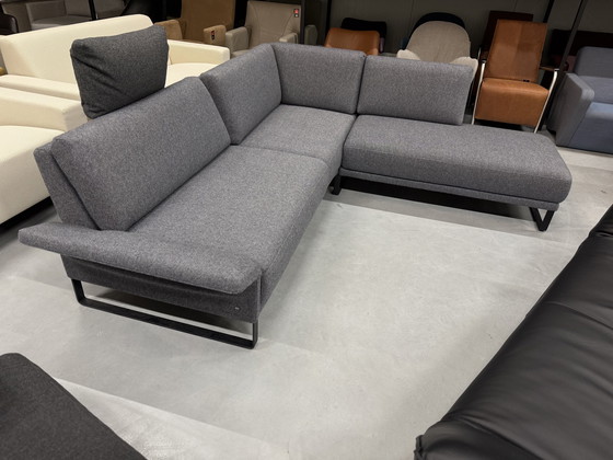 Image 1 of Rolf Benz Cara Corner Sofa Kvadrat Panama fabric
