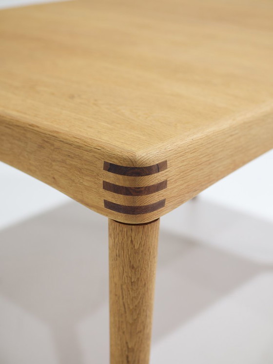 Uitschuifbare eettafel H.W. Klein Bramin eiken Deens 1960s, Hout, Bruin, Scandinavian (foto 7 van 14)