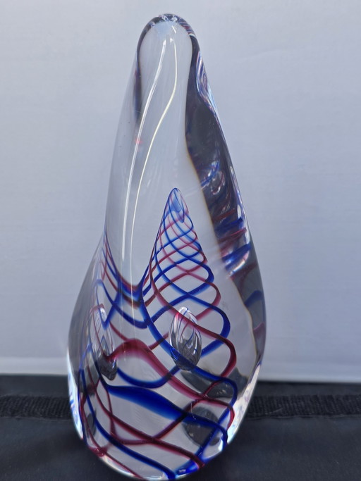 Jan Machalek Paperweight, Czech Republic. – decoratieve objecten, Glass