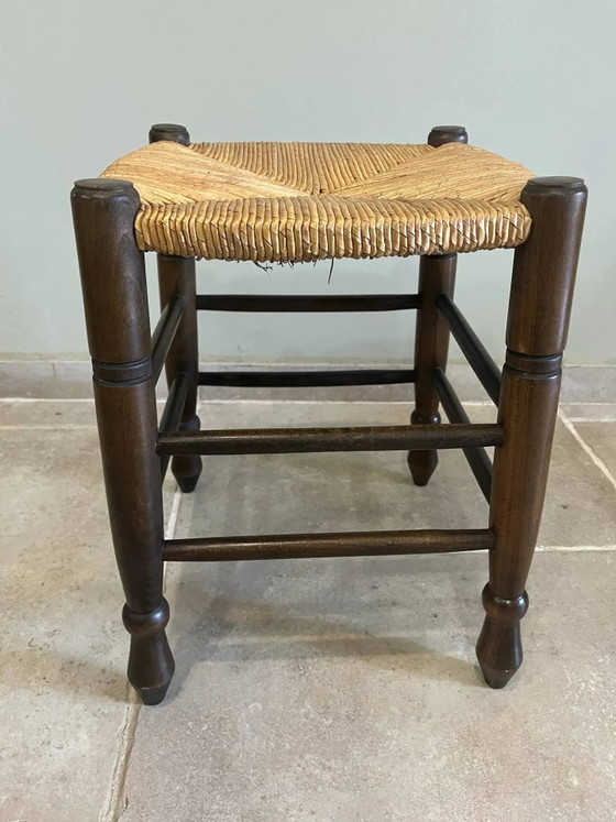 Sgabello in legno con seduta in paglia – Sgabelli, Rustic (photo 9 of 14)