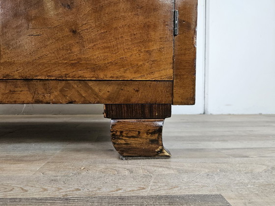 Image 1 of Art Decò sideboard in walnut burl from the 1940s
