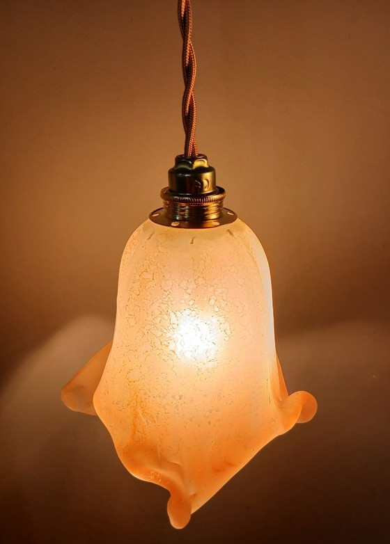 Image 1 of Set di 2 lampade a sospensione vintage in stile Murano - Mid Century - Italia