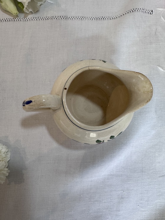 Image 1 of Vintage melkkan uit Sarreguemines