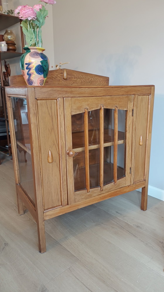 Image 1 of Vetrina vintage Art Déco della scuola di Amsterdam