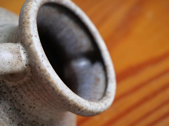 Image 1 of Vaso in ceramica di VEB Haldensleben 2978, vintage anni '70 Wabi-Sabi